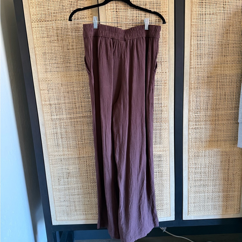 a new day Dusty Rose Textured Blouse - Picture 4 of 15
